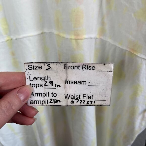 Spirit Jersey Mens Cotton USA "Tourist" Tie-Dye Muscle Tank Top Small - Picture 7 of 10